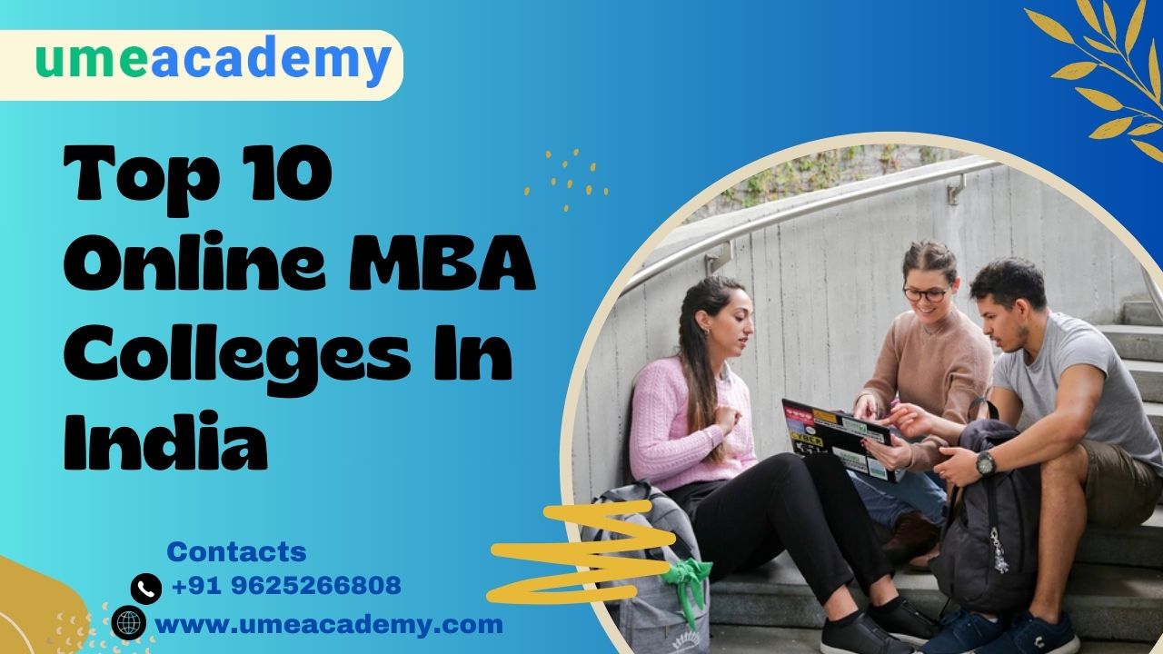 Top 10 Online Mba Colleges In India